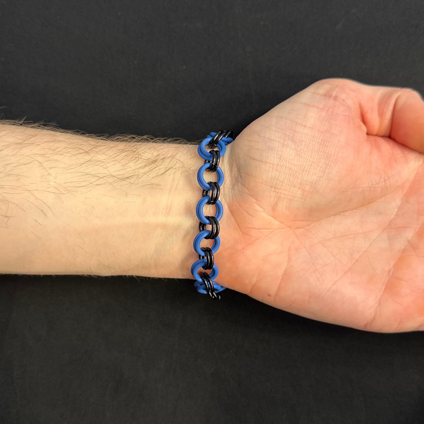 The Bracelet: Black / Blue