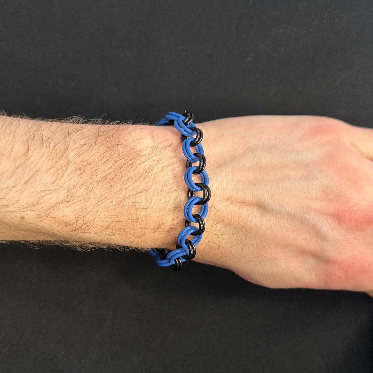 The Bracelet: Black / Blue
