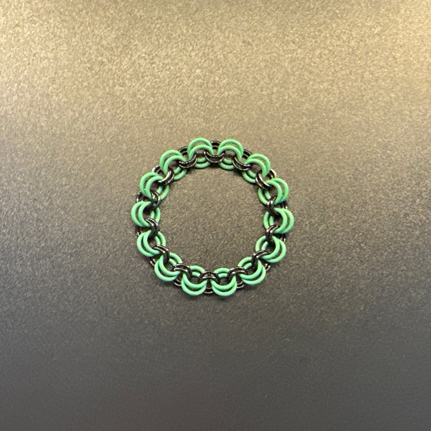 The Bracelet: Black / Green