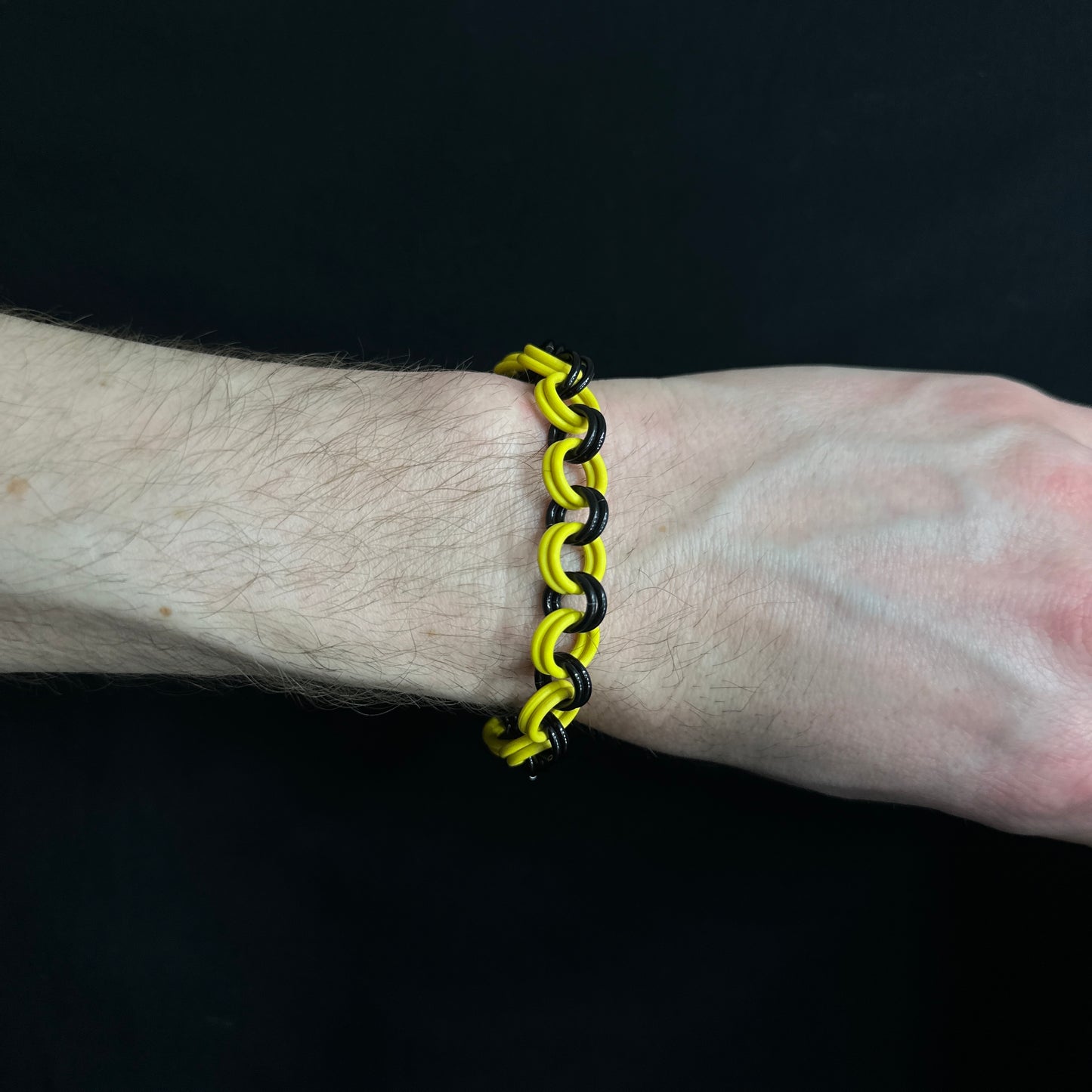 The Bracelet: Black / Yellow