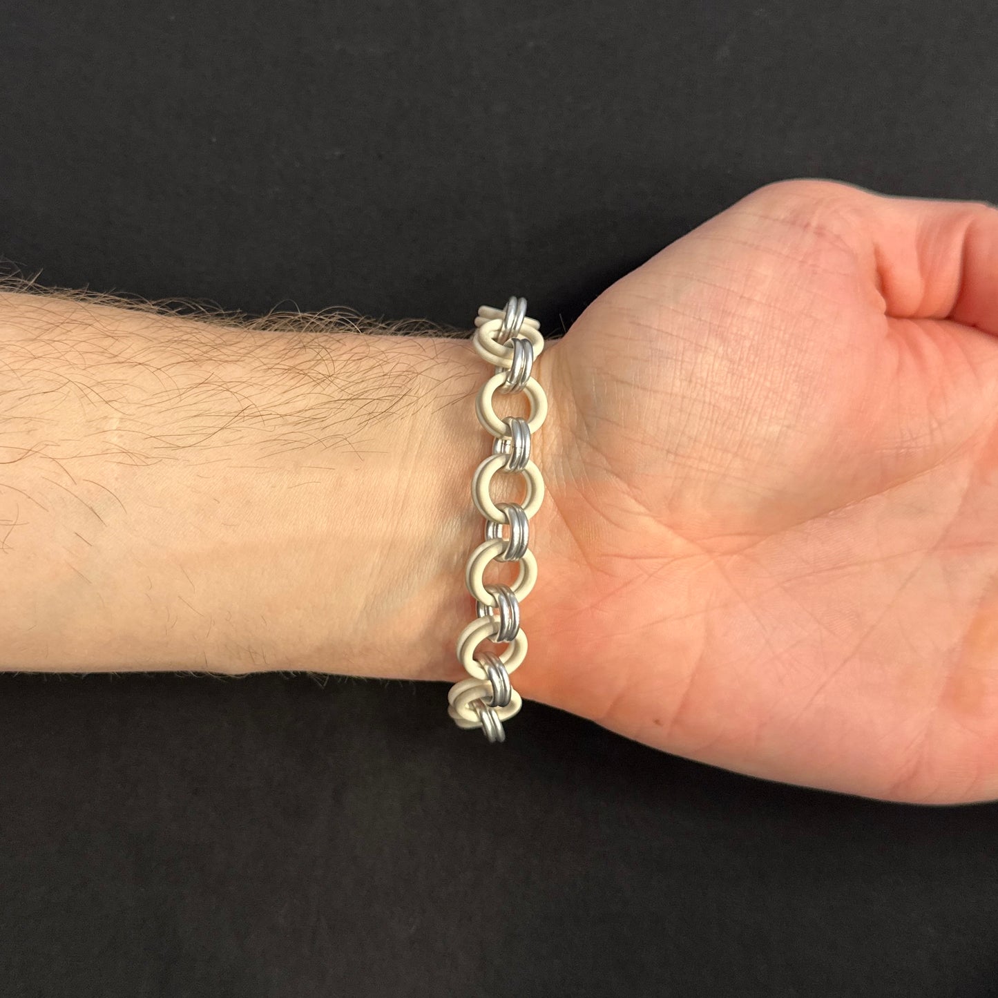 The Bracelet: White / White