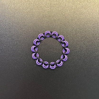 The Bracelet: Black / Purple