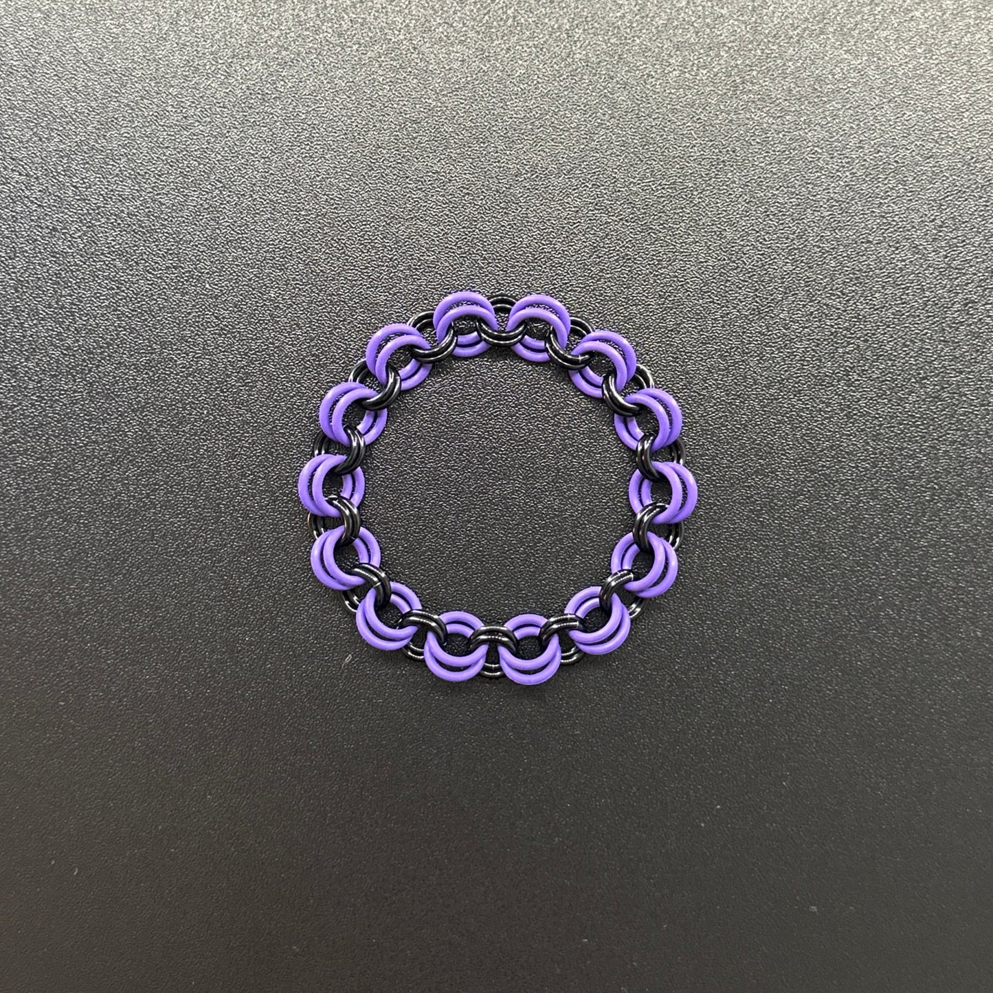 Bracelet Set: Full Color with Black Aluminum