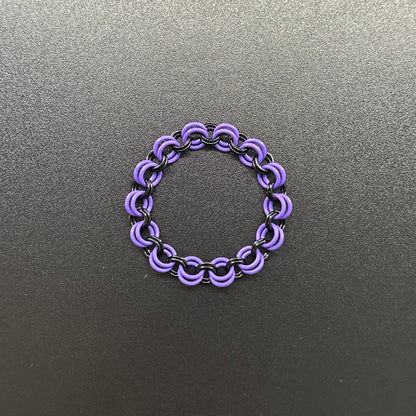 Bracelet Set: Full Color with Black Aluminum