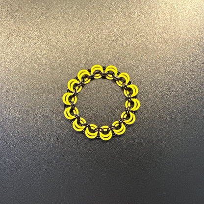 The Bracelet: Black / Yellow