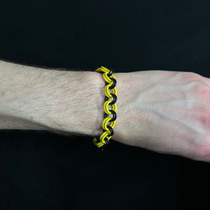 The Bracelet: Black / Yellow