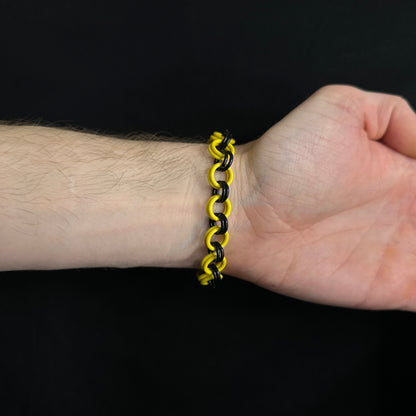 The Bracelet: Black / Yellow